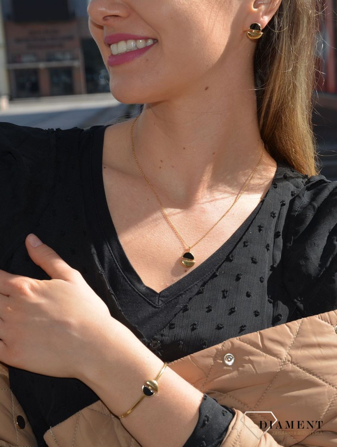 Kolczyki srebrna pozłacane DZK392ONXZ.jpg